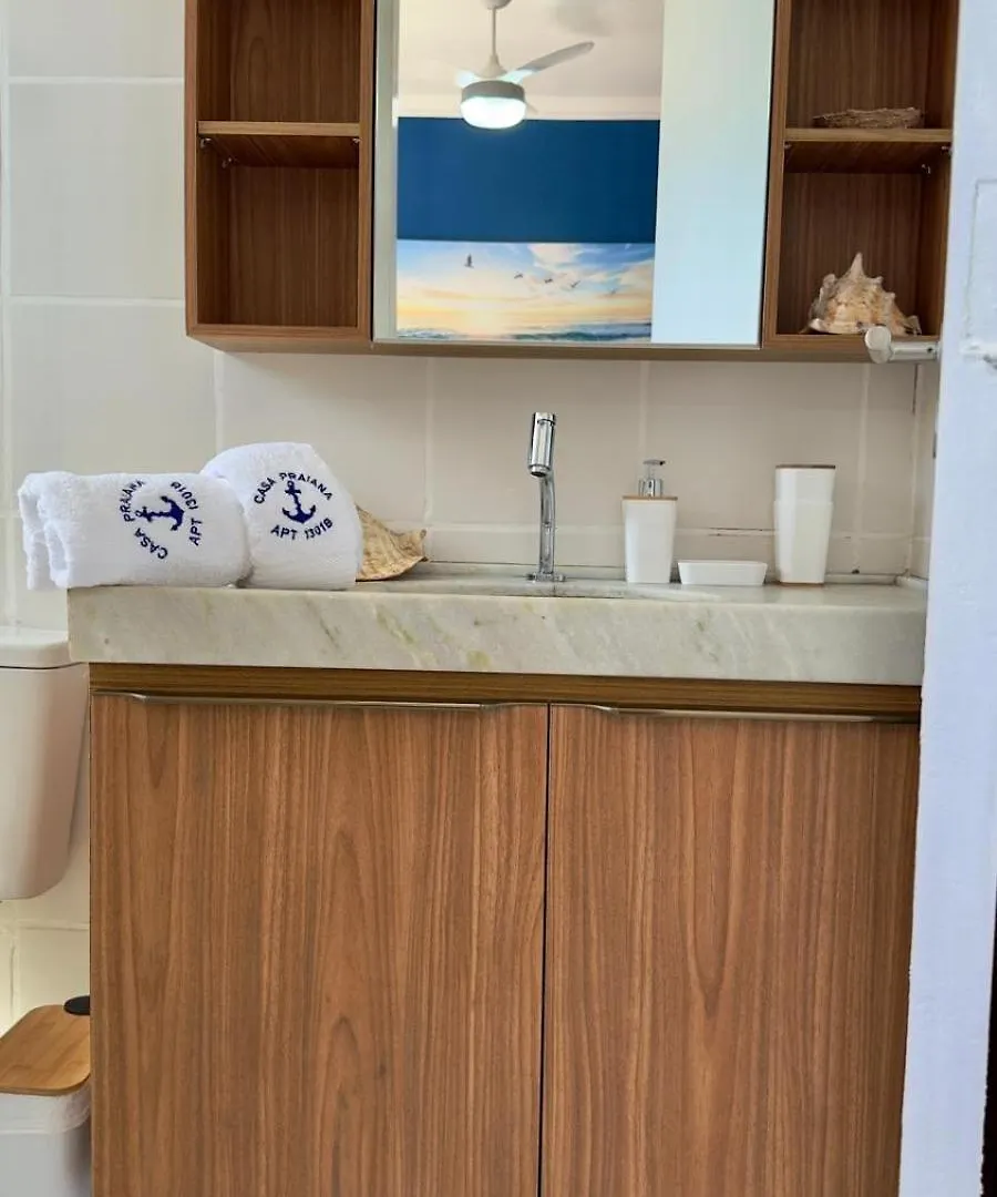 Apartamento Casa Praiana - 200M Do Mar, Com Vista Fortaleza  Fortaleza (Ceara)